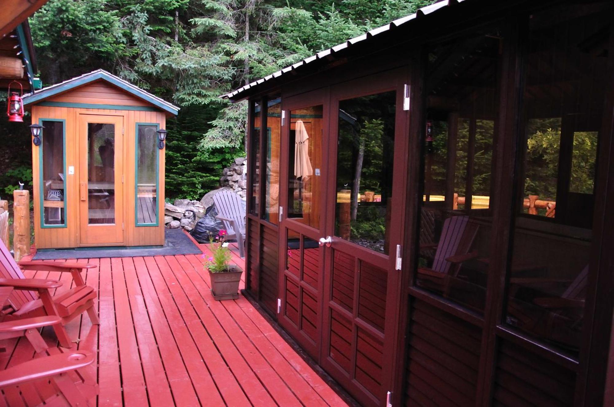 Les Cabanes Du Trappeur Wentworth-Nord Zewnętrze zdjęcie