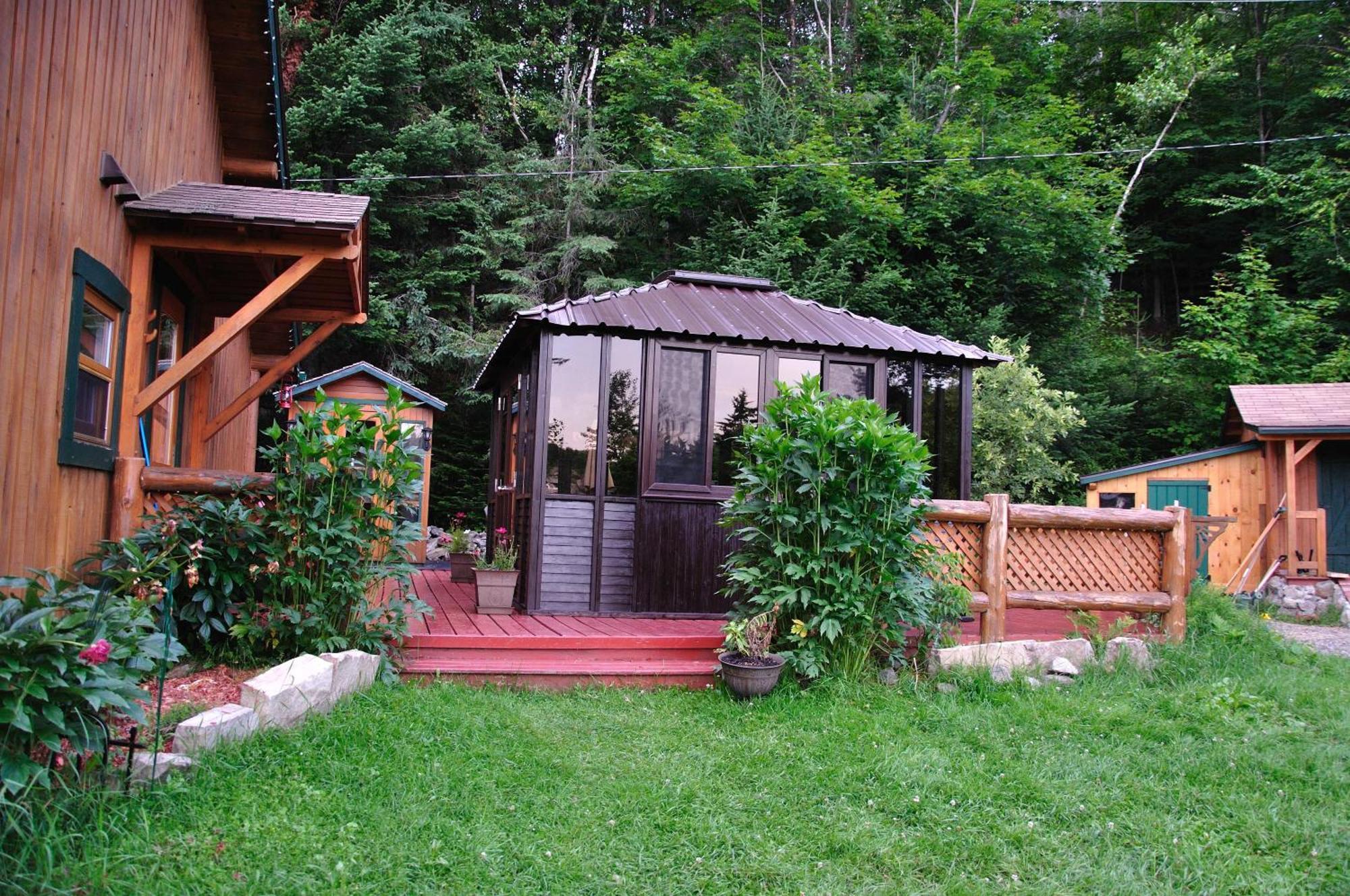 Les Cabanes Du Trappeur Wentworth-Nord Zewnętrze zdjęcie