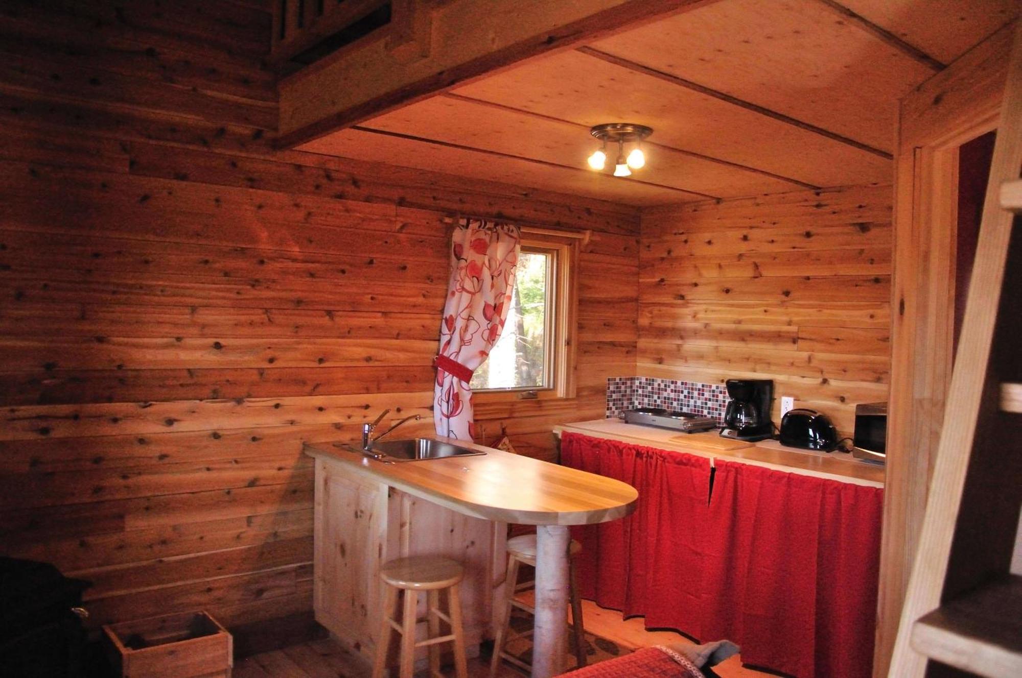 Les Cabanes Du Trappeur Wentworth-Nord Zewnętrze zdjęcie