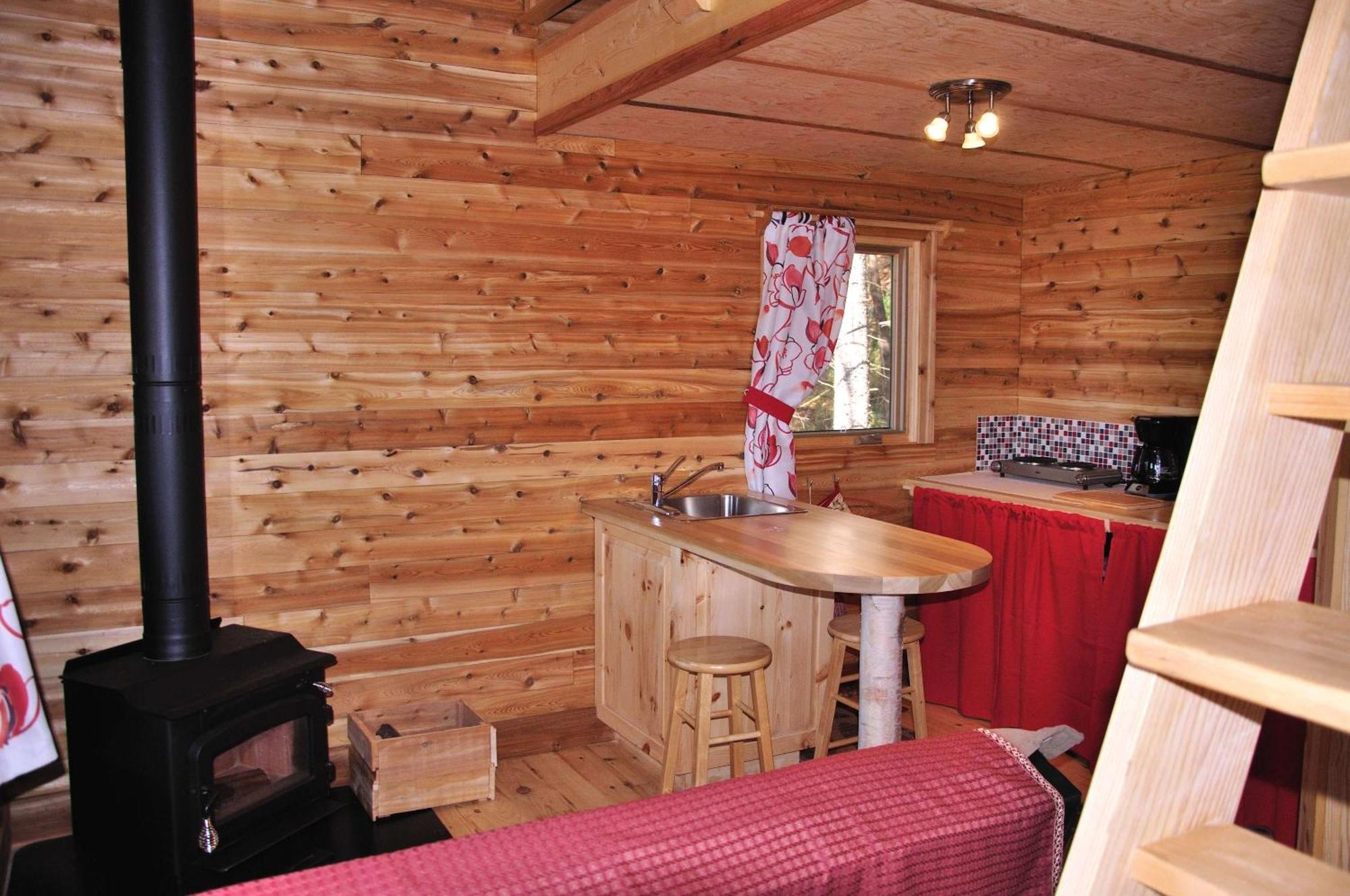 Les Cabanes Du Trappeur Wentworth-Nord Zewnętrze zdjęcie